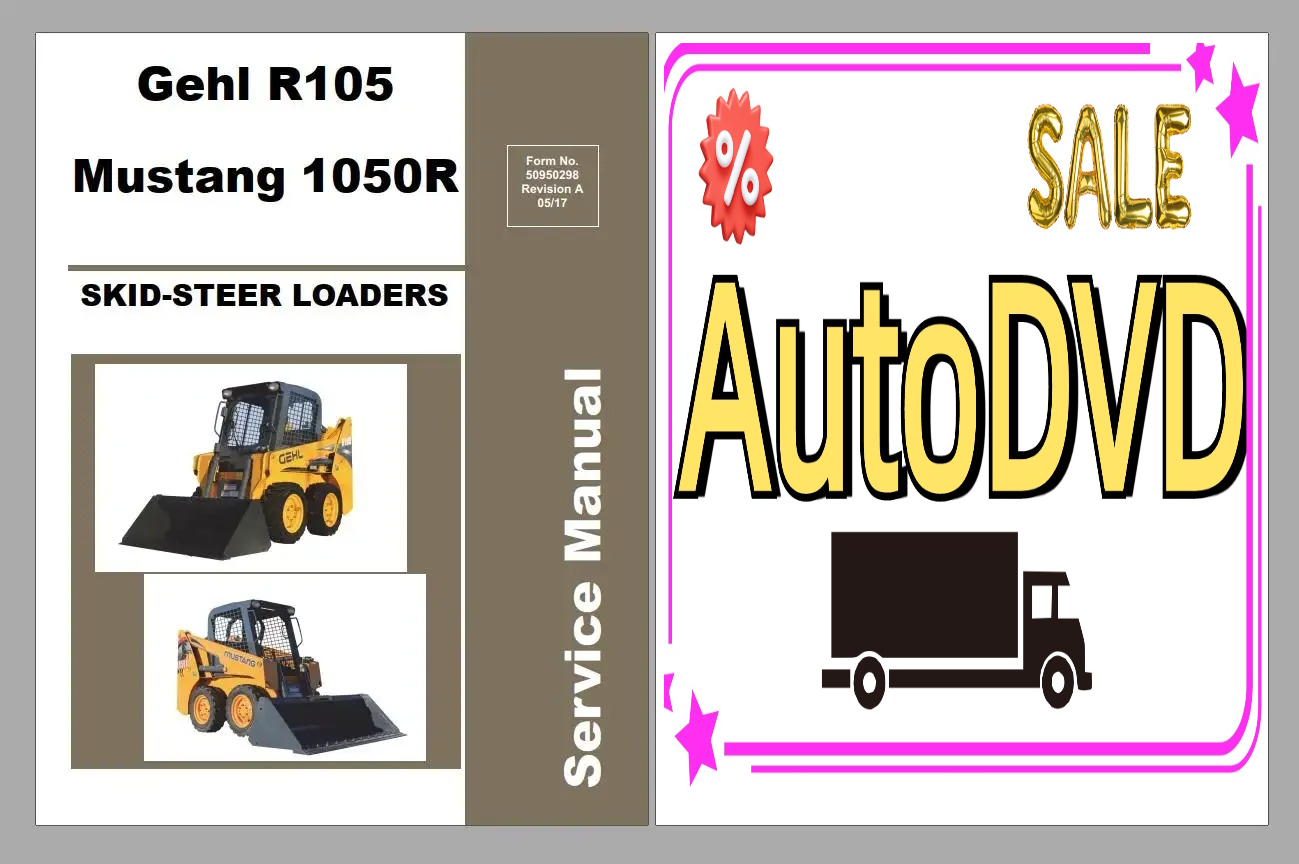 Heavy Equipment Manual - AutoDVD マスタング機械重機 4.14 GB PDF 2022