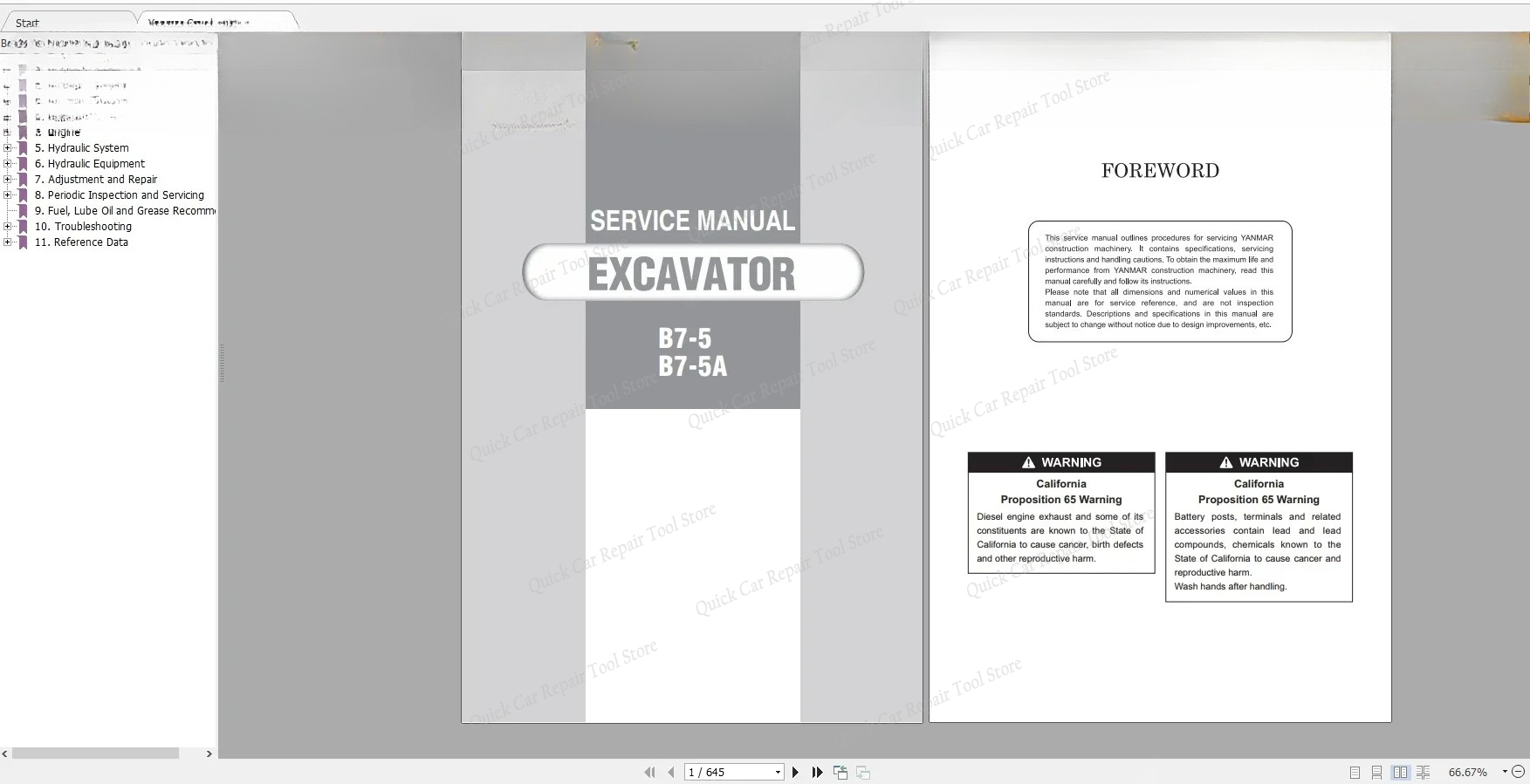 Heavy Equipment Manual - ヤンマー用AutoCD重機10.7GBフルサービス＆パーツマニュアルDVD PDF 2020