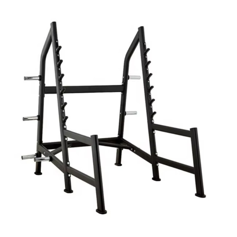 スクワットラックパワーケージ、安全アーム付きプレートロード式 - Heavy Equipment Gym のレビューと価格