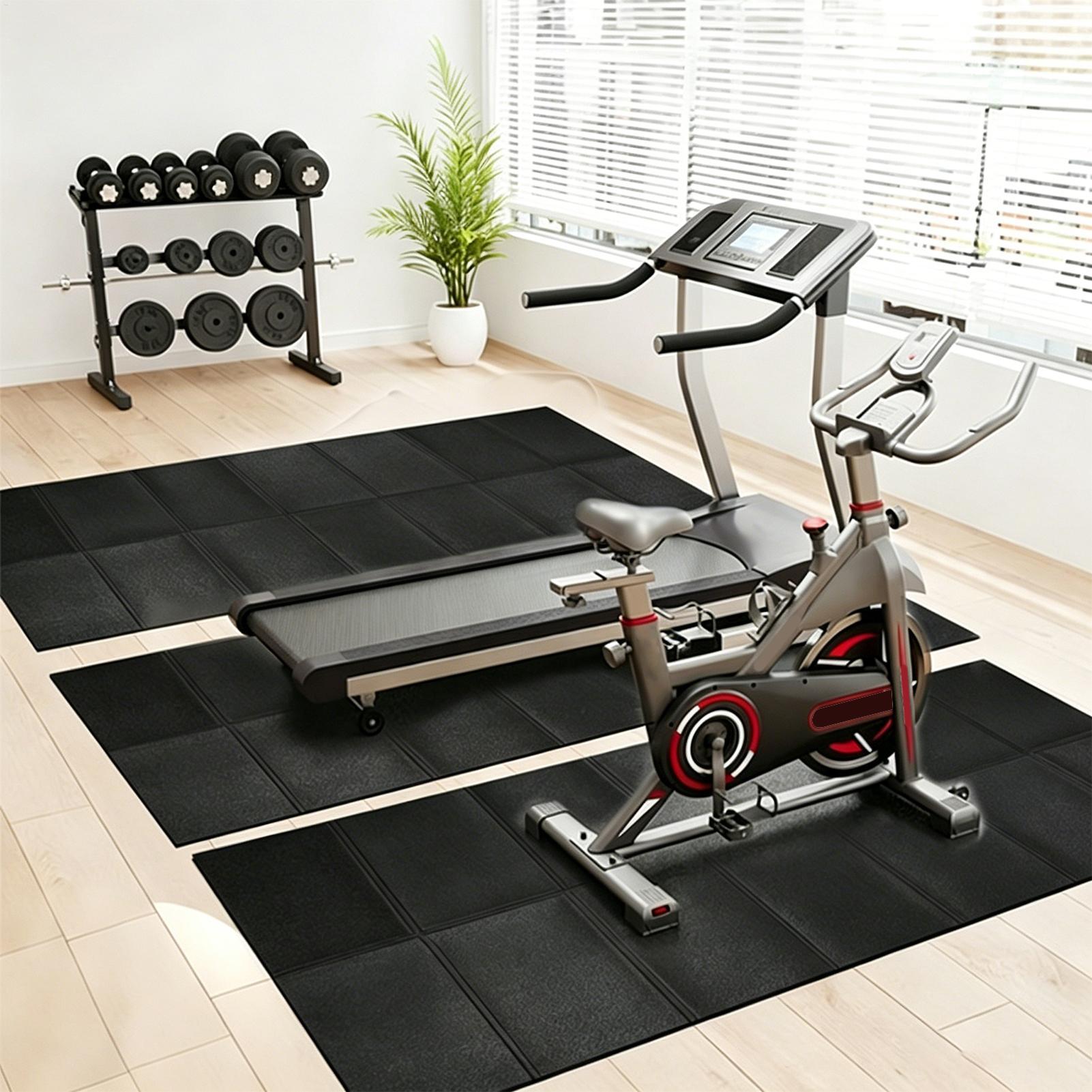 トレッドミルマット振動吸収ヘビーデューティトレッドミルフロア - Heavy Equipment Gym のレビューと価格