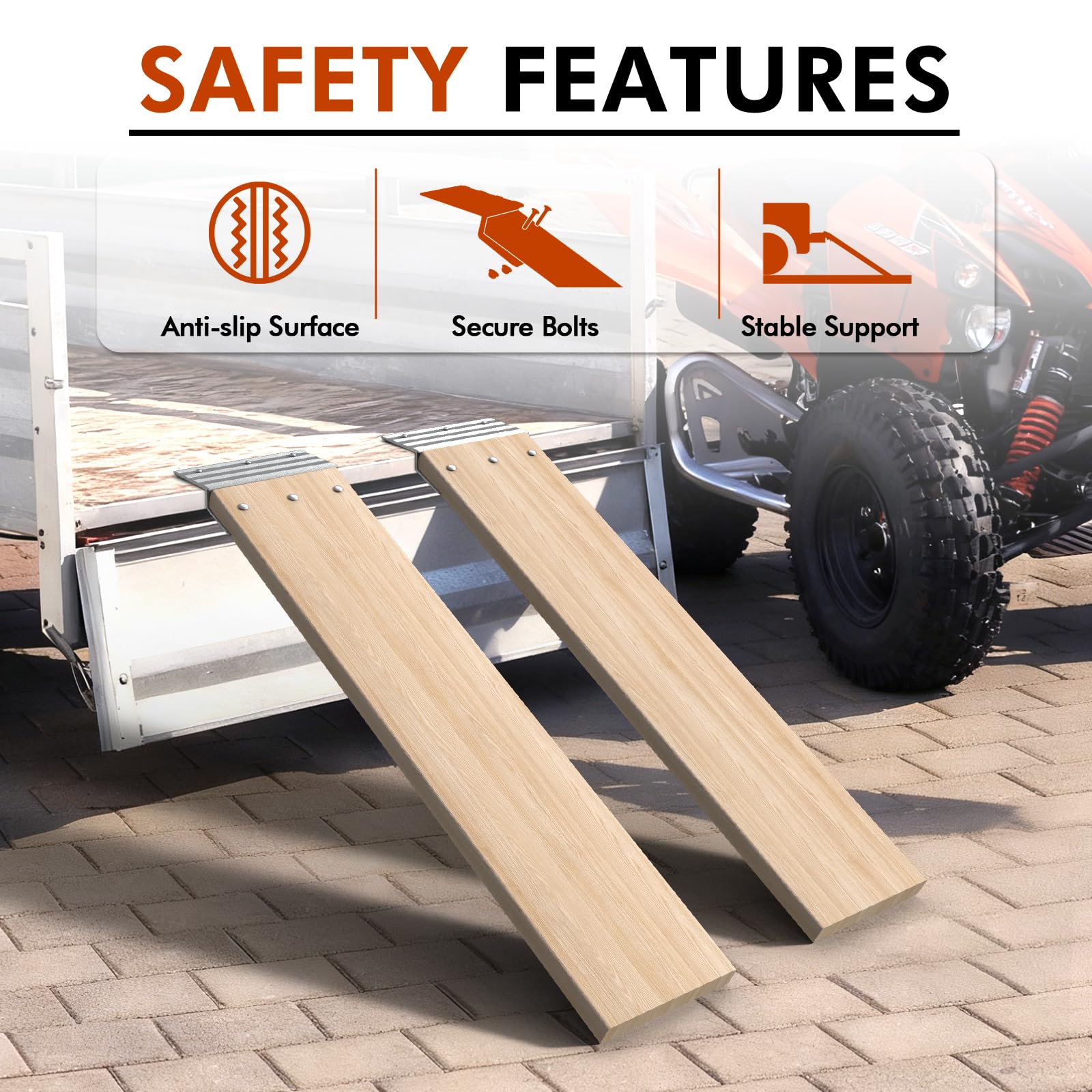 滑り止めローディングランプキット（屋外ガーデン機器・バイク用 - Heavy Equipment Vehicles のレビューと価格
