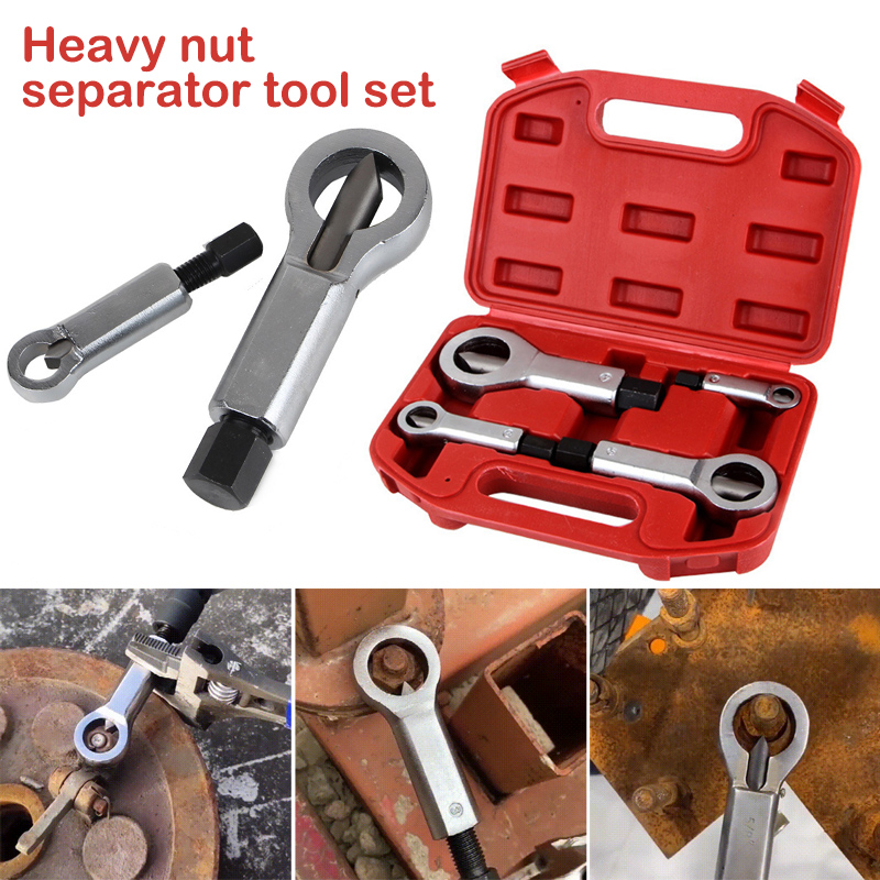 4 ピース/1 セットヘビーデューティナットスプリッターツー - Heavy Equipment Manual のレビューと価格