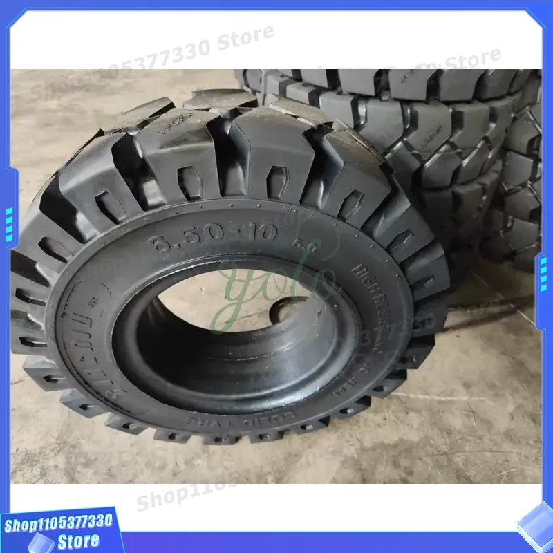 ソリッドフォークリフトタイヤ 6.50-10 7.00-12 - Heavy Equipment Tires のレビューと価格