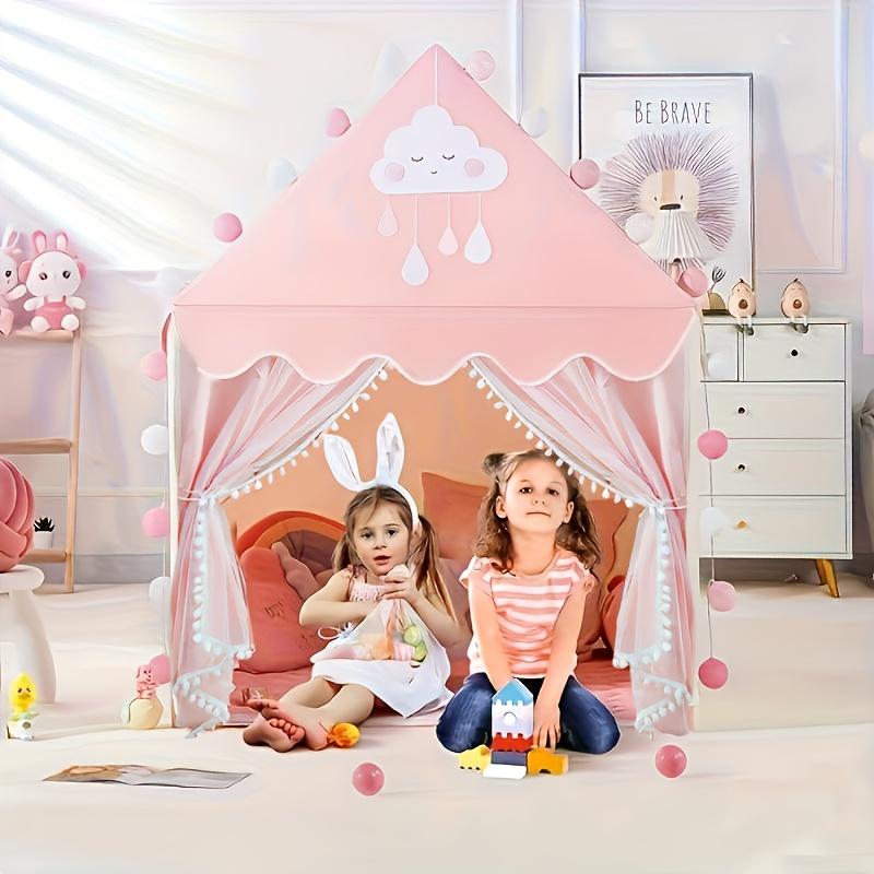 大型ピンク色の女の子＆男の子用キャッスルプレイテント、頑丈な - Heavy Equipment Birthday Theme のレビューと価格