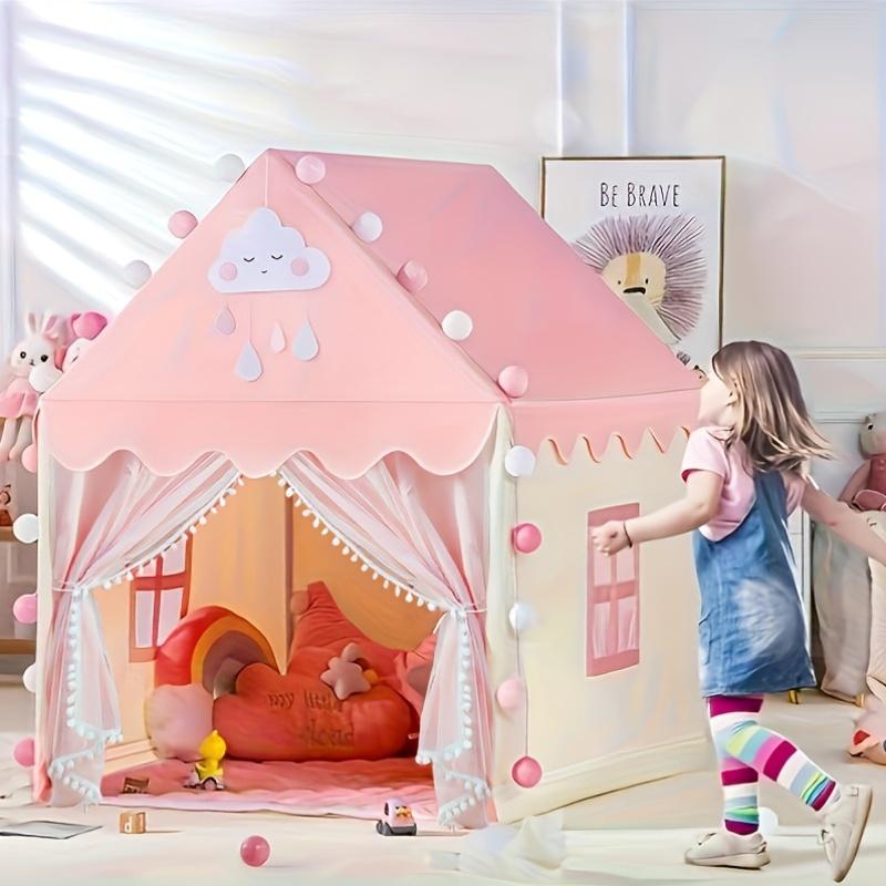 大型ピンク色の女の子＆男の子用キャッスルプレイテント、頑丈な - Heavy Equipment Birthday Theme のレビューと価格
