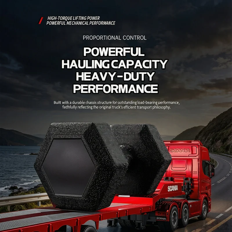 HUINA 1302A 1:24 RCトラクタートラック ラ - Heavy Equipment Vehicles のレビューと価格